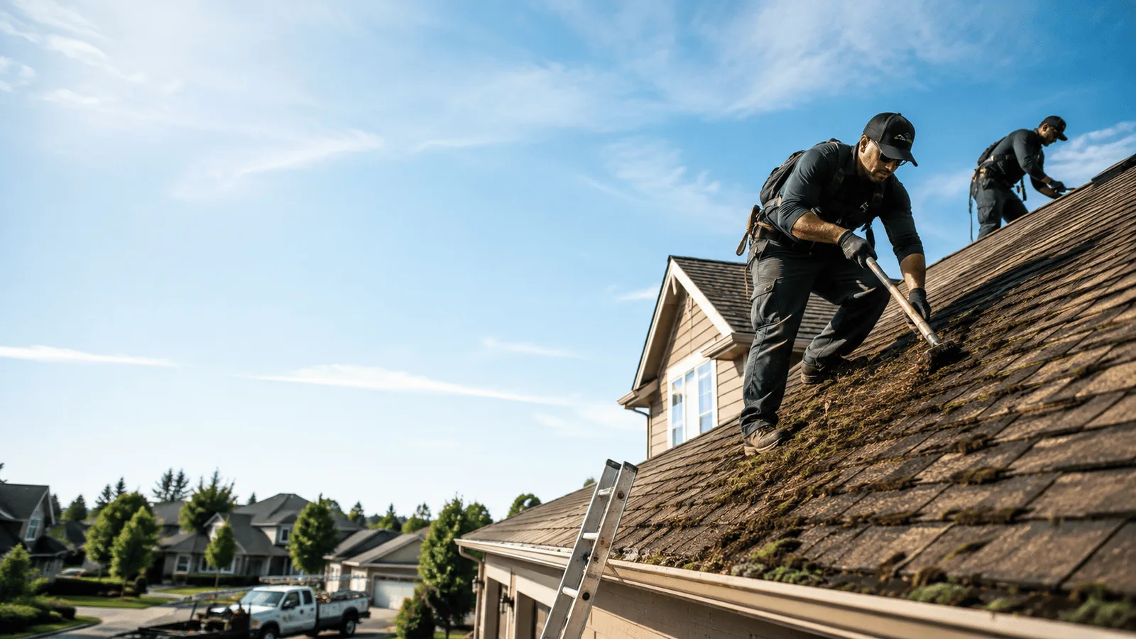 Roof Moss Removal in Franklin Furnace, OH near me